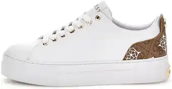 Bol.com Guess Gianele4 Dames Sneakers Laag - Wit - Maat 40 aanbieding