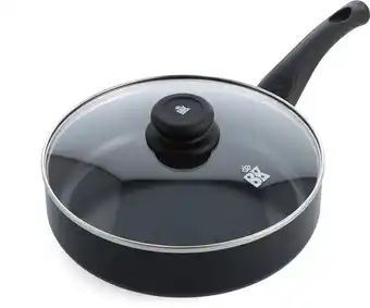 Bol.com BK Brilliant hapjespan met deksel ø24 cm - inductie - anti-aanbak - PFAS-vrij aanbieding