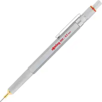 Bol.com rOtring 800-vulpotlood | 0,5 mm | Zilver metalen behuizing aanbieding
