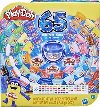 Bol.com Play-Doh Vier Feest 65 Pack - Klei Speelset aanbieding