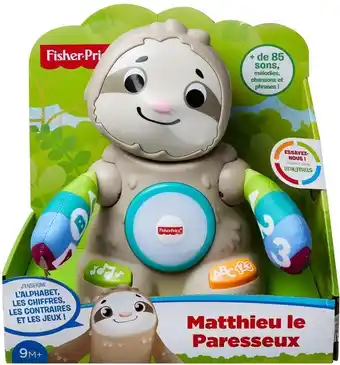 Bol.com Fisher-Price Linkimals Lenige Luiaard - Franstalige Editie aanbieding