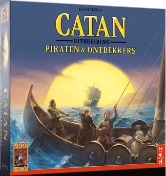 Bol.com Catan: Uitbreiding Piraten en Ontdekkers Bordspel aanbieding