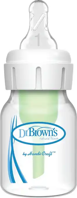 Bol.com Dr. Brown's Options+ Anti-Colic Babyfles - Smalle halsfles - 60ml aanbieding