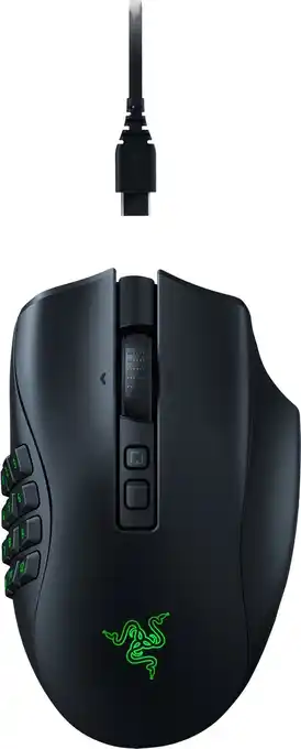 Bol.com Razer Naga V2 Pro - Gaming Muis - Draadloos - Geschikt voor MMO aanbieding