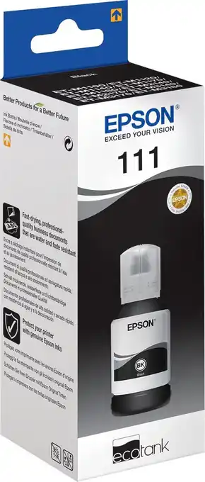 Bol.com Epson 111- Inktfles - Zwart - EcoTank aanbieding