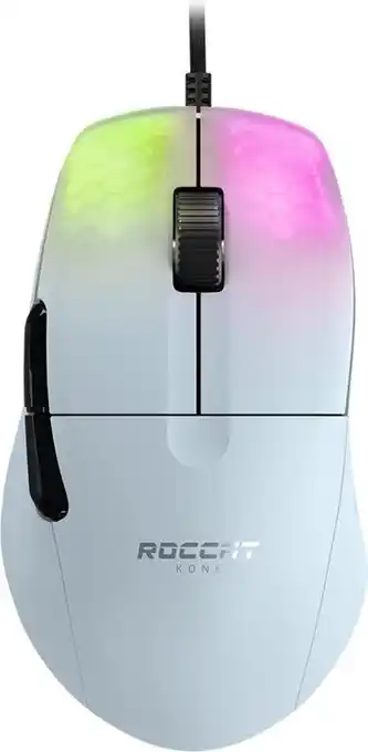 Bol.com ROCCAT KONE Pro Gaming Muis - Bedraad - Wit aanbieding