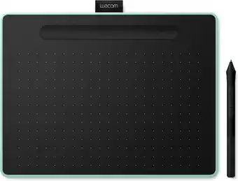 Bol.com Wacom Intuos Pen & Bluetooth Medium - Tekentablet - 216 x 135 mm - Pistache aanbieding