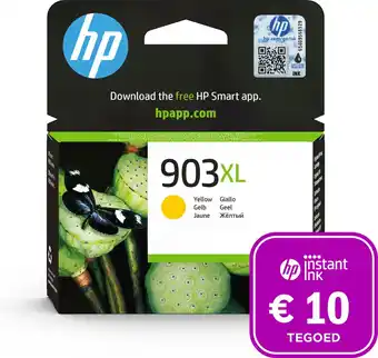 Bol.com HP 903XL - Inktcartridge Geel + Instant Ink tegoed aanbieding