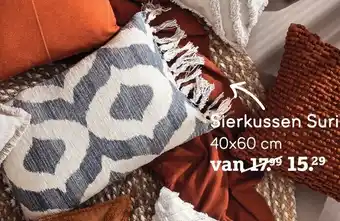 Leen Bakker Sierkussen Suri 40*60 cm aanbieding