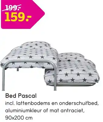 Leen Bakker Bed Pascal 90*200 cm aanbieding