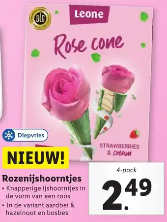 Lidl Rozenijshoorntjes aanbieding