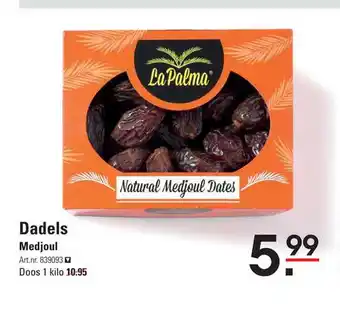 Sligro Medjoul dadels 1 kilo aanbieding