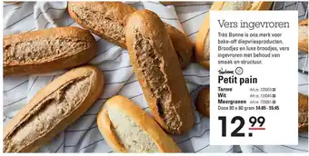 Sligro Petit pain 80x80 gram aanbieding