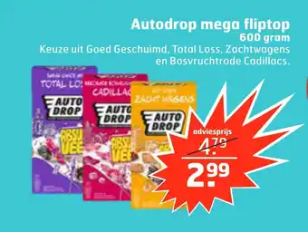 Trekpleister Autodrop mega fliptop aanbieding