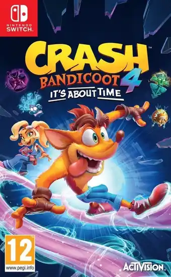 Bol.com Crash Bandicoot 4 It's About Time! - Nintendo Switch aanbieding