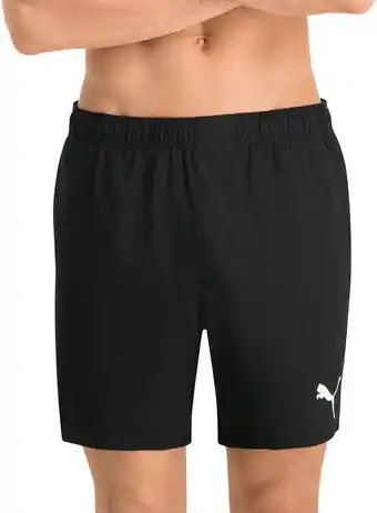 Bol.com Puma - Swim Mid Shorts - Zwarte Zwemshorts-S aanbieding