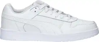 Bol.com PUMA RBD Game Low Unisex Sneakers - Wit/Goud - Maat 44 aanbieding