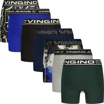 Bol.com Vingino Jongens Boxer B-234 Gift 7Pack Dark Blue - Maat L aanbieding