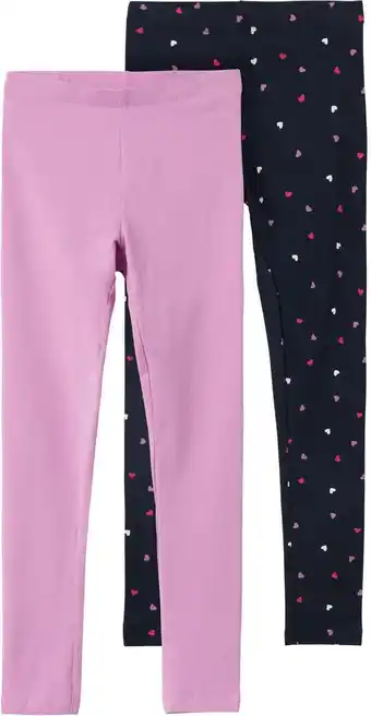 Bol.com NAME IT NKFVIVIAN 2P AOP LEGGING NOOS Meisjes Legging - Maat 146/152 aanbieding