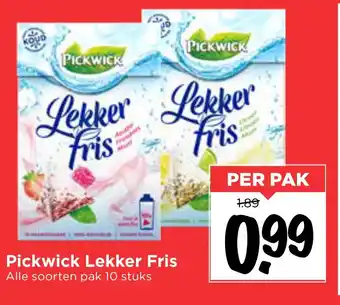 Vomar Voordeelmarkt Pickwick lekker fris aanbieding