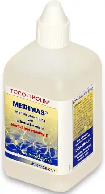Bol.com Toco-Tholin Medimas - 500 ml - Massageolie aanbieding