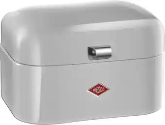 Bol.com Wesco Single Grandy broodtrommel Rechthoekig Grijs Staal aanbieding