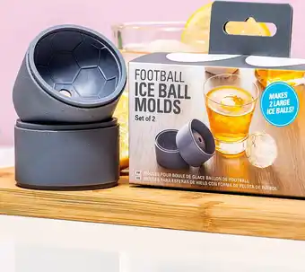 Bol.com Kikkerland IJsbal Vorm (set Van 2) - Voetbal aanbieding