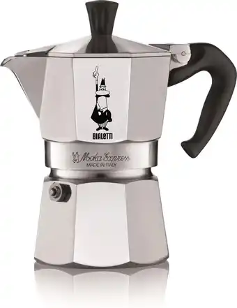 Bol.com Bialetti Moka Express - Percolator - 2 kops - Aluminium aanbieding