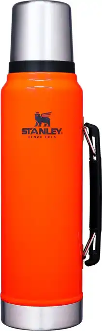 Bol.com Stanley The Legendary Classic Bottle 1,00L Blaze Orange aanbieding