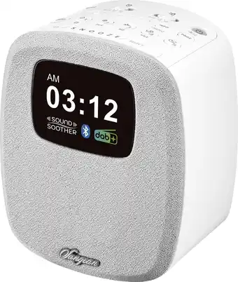 Bol.com Sangean DCR-83 Tafelradio DAB+, FM AUX, en Bluetooth - Wit aanbieding