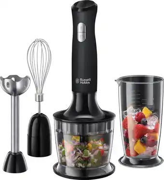 Bol.com Russell Hobbs 24702-56 Desire Matte Black 3-in-1 Staafmixer aanbieding