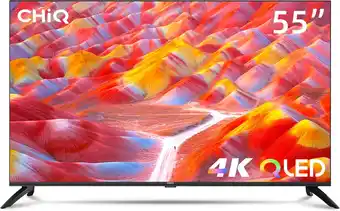 Bol.com CHiQ U55QG7L - 55 4K QLED Android TV - Ultra-HD - Dolby Vision HDR - 2023 model aanbieding