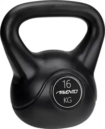 Bol.com Avento Kettlebell - 16 kg - Zwart aanbieding