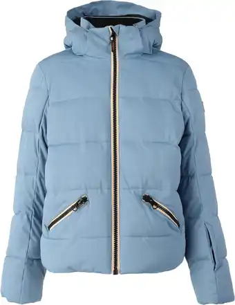 Bol.com Brunotti Iraika Meisjes Puffer Ski Jas - Steel Blue - 152 aanbieding