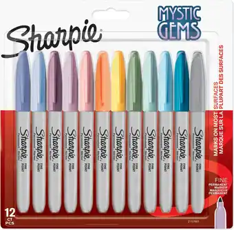 Bol.com Sharpie permanente markers | Mystic Gem speciale editie | fijne punt | diverse kleuren | 12 stuks aanbieding