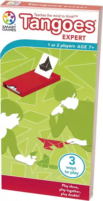 Bol.com SmartGames - Tangoes Expert - puzzelspel - 1 of 2 spelers - tangram aanbieding