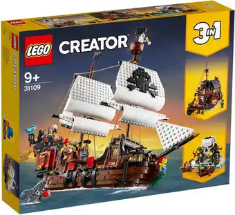 Bol.com LEGO Creator Piratenschip - 31109 aanbieding