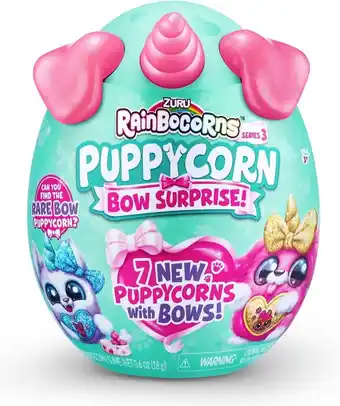 Bol.com Zuru Rainbocorns Puppycorn Bow Surprise Knuffel Puppy aanbieding