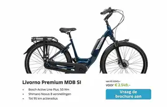 Stella fietsen Livorno Premium MDB SI Fiets aanbieding