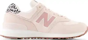 Bol.com New Balance 574 Dames Sneakers - QUARTZ PINK - Maat 39 aanbieding