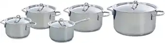 Bol.com BK Profiline pannenset - 5 delig - RVS - nductie aanbieding