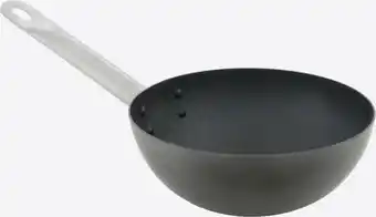 Bol.com Point-Virgule Wokpan - Carobonstaal - Excalibur Anti-aanbaklaag - Ø 20cm aanbieding