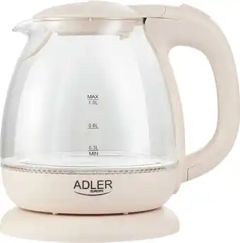 Bol.com Adler - Waterkoker - 1.0 liter - Wit aanbieding