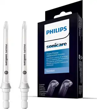 Bol.com Philips Sonicare F1 Standard nozzle HX3042/00 - Opzetstukken flosapparaat aanbieding