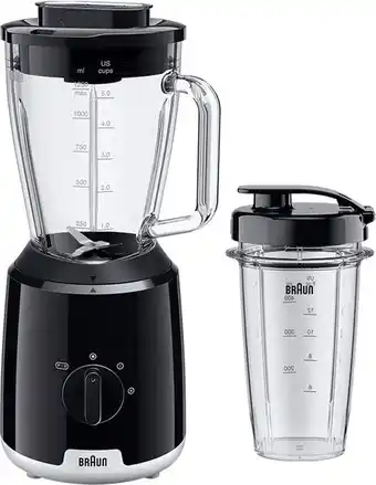 Bol.com Braun PowerBlend 1 - JB 1051 BK - Blender - Zwart aanbieding