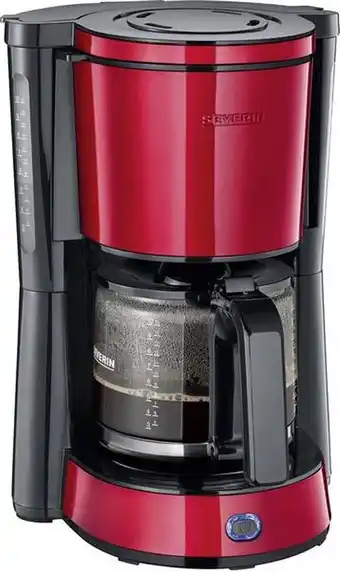 Bol.com Severin KA 4817 - Filter Koffiezetapparaat - Rood/Zwart aanbieding