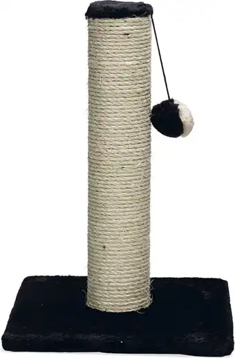Bol.com Beeztees Gina - Krabpaal - Zwart - Mini - 30x30x45 cm aanbieding