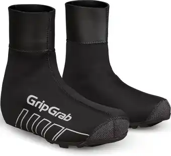 Bol.com GripGrab - RaceThermo X Waterproof Winter MTB Gravel Fietsoverschoenen Mountainbike - Zwart - Unisex - Maat XL aanbieding