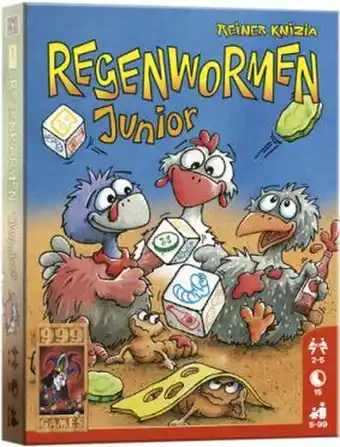 Bol.com Regenwormen Junior (A13) Dobbelspel aanbieding