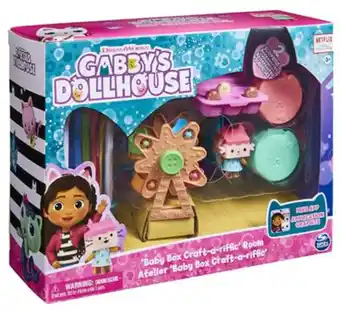 Bol.com Gabby's Poppenhuis - Baby Kitty's Knutselkamer-speelset aanbieding